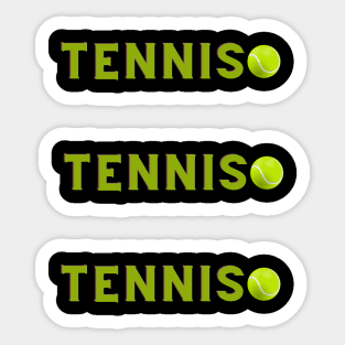 Tennis Lover Sticker